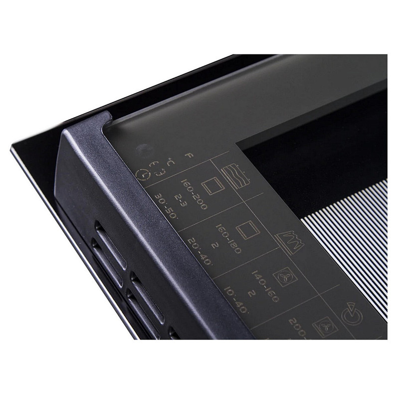 Духовка электр. Hansa, 60см, 65л, A, гриль, емаль легкого очищення, диспл., чорний