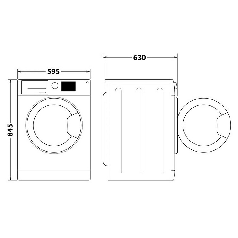 Пральна машина Whirlpool FFB9448BVUA