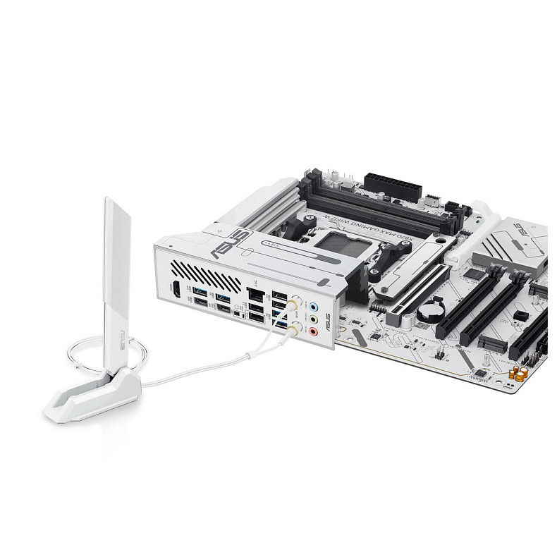 Материнcька плата ASUS X870 MAX GAMING WIFI7 W sAM5 X870 4xDDR5 M.2 HDMI USB Type-C WiFi BT ATX