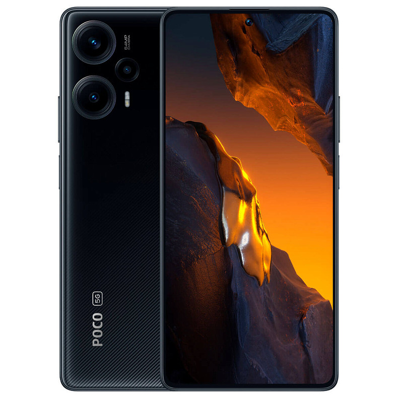 Смартфон Xiaomi Poco F5 12/256GB Dual Sim Black EU