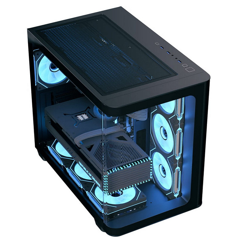 Корпус AeroCool P500C-BK-v1 (ACCM-PN01043.11) Black без БП