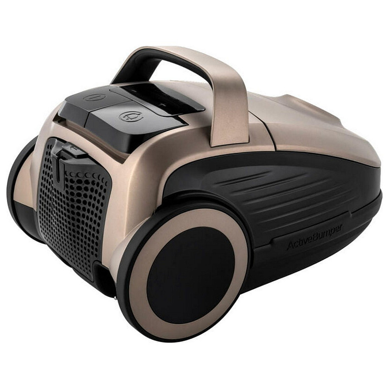 Пилосос Gorenje мішковий, 850Вт, конт пил -3л, HEPA, сенсорне упр, телескоп трубка, бронзовий