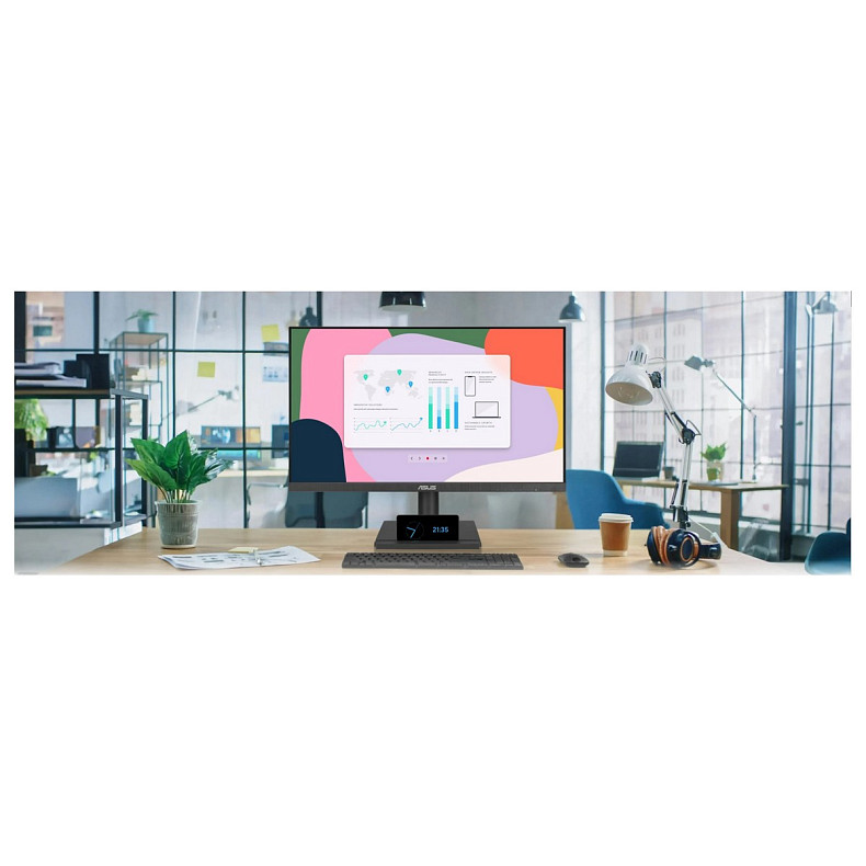 Монитор Asus 27" VA27DQFS D-Sub, HDMI, DP, 2xUSB, MM, IPS, 100Hz, 1ms, sRGB 99%, AdaptiveSync, Pivot