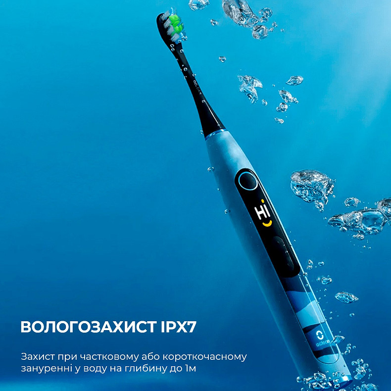 Электрическая зубная щетка Oclean X10 Blue синяя