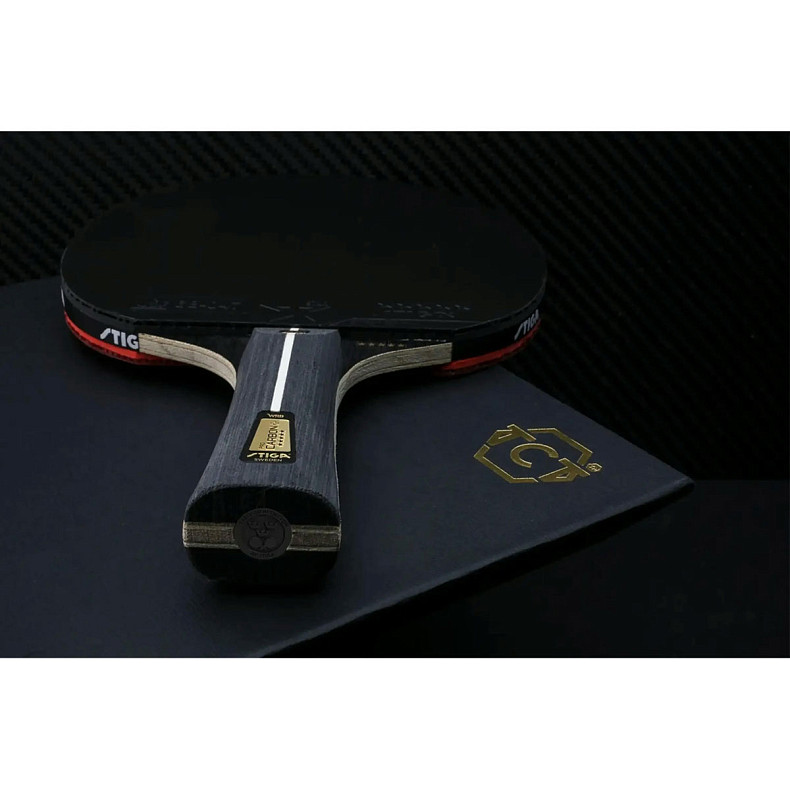 Ракетка для настільного тенісу Stiga Pro Carbon Plus 5 Star FL (1215-2820-01)