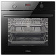 Духовка электр. Hansa, 60см, 77л, A, гриль, емаль легкого очищення, диспл., чорний
