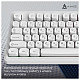 Клавиатура Ajazz AF98 Black USB-C White (AF98-W)