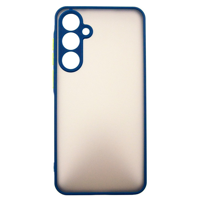 Чeхол-накладка Dengos Matt для Samsung Galaxy M55 SM-M556 Blue (DG-TPU-MATT-159)