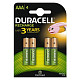 Акумулятор Duracell Recharge DC2400 Ni-MH AAA/HR03 750 mAh BL 4шт