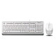 Комплект (Клавіатура, Миша) A4Tech F1010 White USB