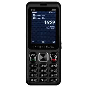 Мобільний телефон 2E E182 Dual Sim Black (688130245234)