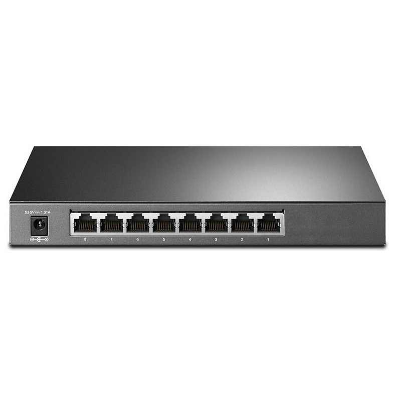Коммутатор TP-LINK SG2008P 8xGE (4xPoE), 62Вт, WebSmart