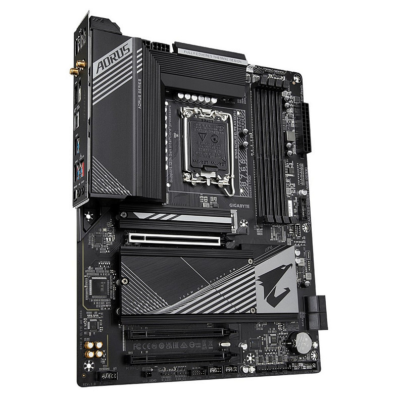 Материнська плата Gigabyte B760 Aorus Elite AX Socket 1700