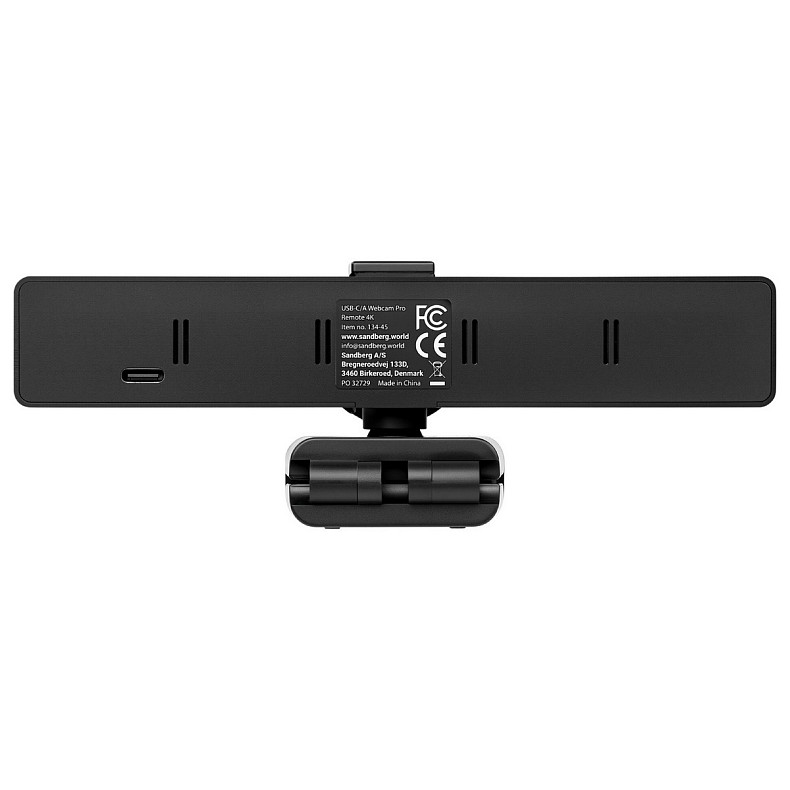 Веб-камера Sandberg 4K Webcam USB-A/USB-C connection, ENC, Remote control