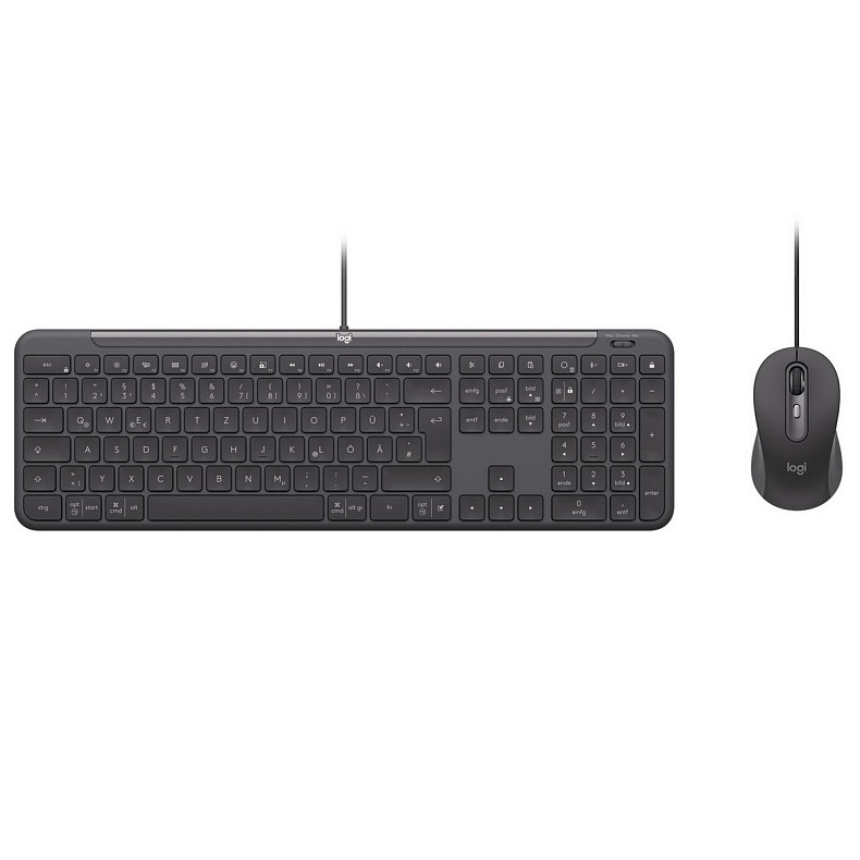 Комплект (клавиатура, мышь) Logitech Signature Slim Combo MK620 Graphite (920-013349)