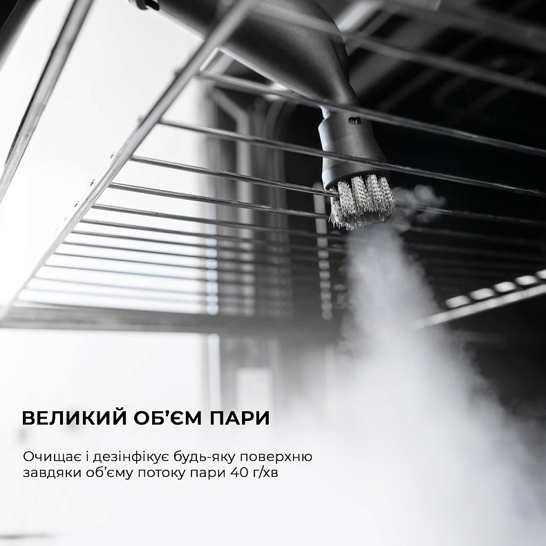 Пароочиститель ручной Cecotec HydroSteam 1040 Active&Soap