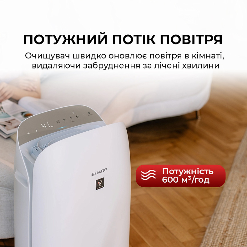 Воздухоочиститель Sharp UA-KCP100E-W