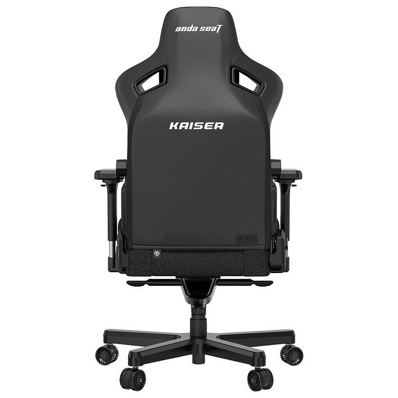 Кресло игровое Anda Seat Kaiser 3 Black Fabric Size L