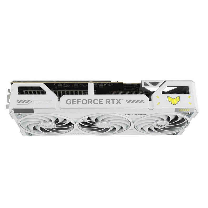 Відеокарта ASUS GeForce RTX 5070 Ti TUF Gaming OC White 16GB GDDR7 (TUF-RTX5070TI-O16G-WHITE-GAMING)