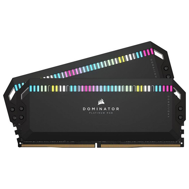 ОЗУ DDR5 2x32GB/6000 Corsair Dominator Platinum RGB Black (CMT64GX5M2B6000C30)