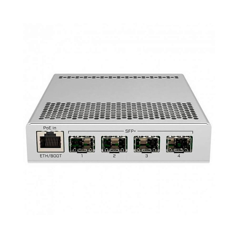 Коммутатор MikroTik CRS305-1G-4S+IN (1x1GE, 4xSFP+, Dual PSU, L3)