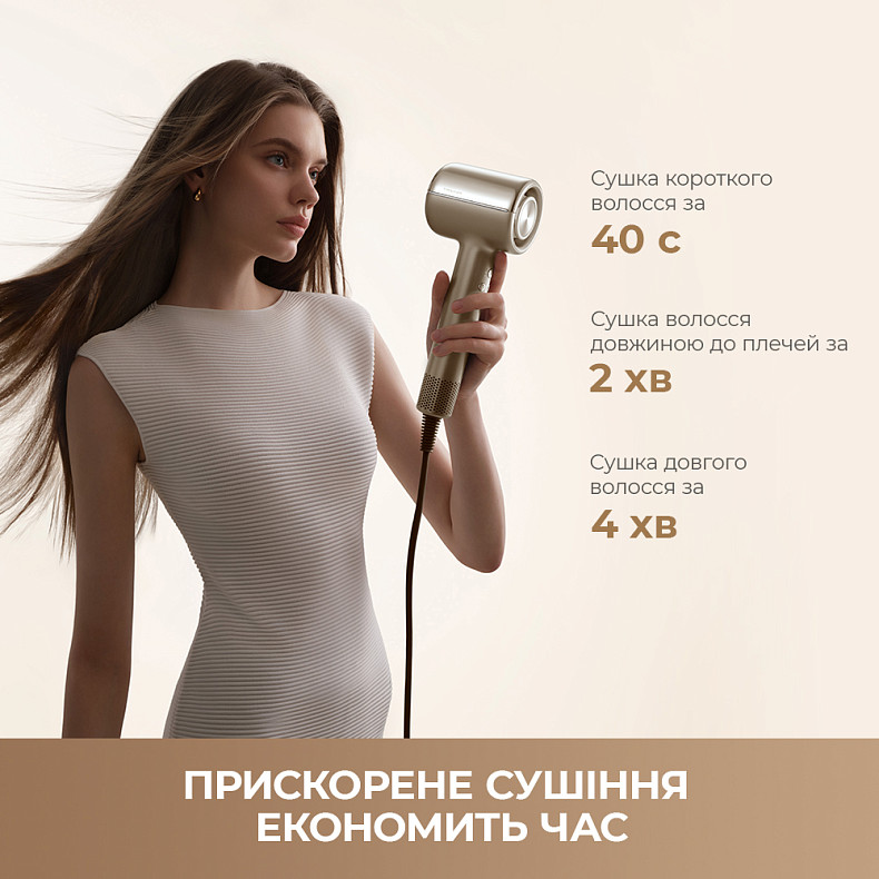 Фен MOVA Shine 20 (AMSH20-GOLD)