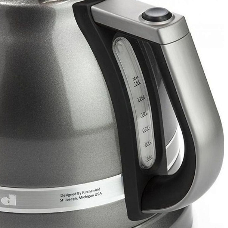 Электрочайник KitchenAid Artisan 1,5л 5KEK1522EMS серебряный медальон