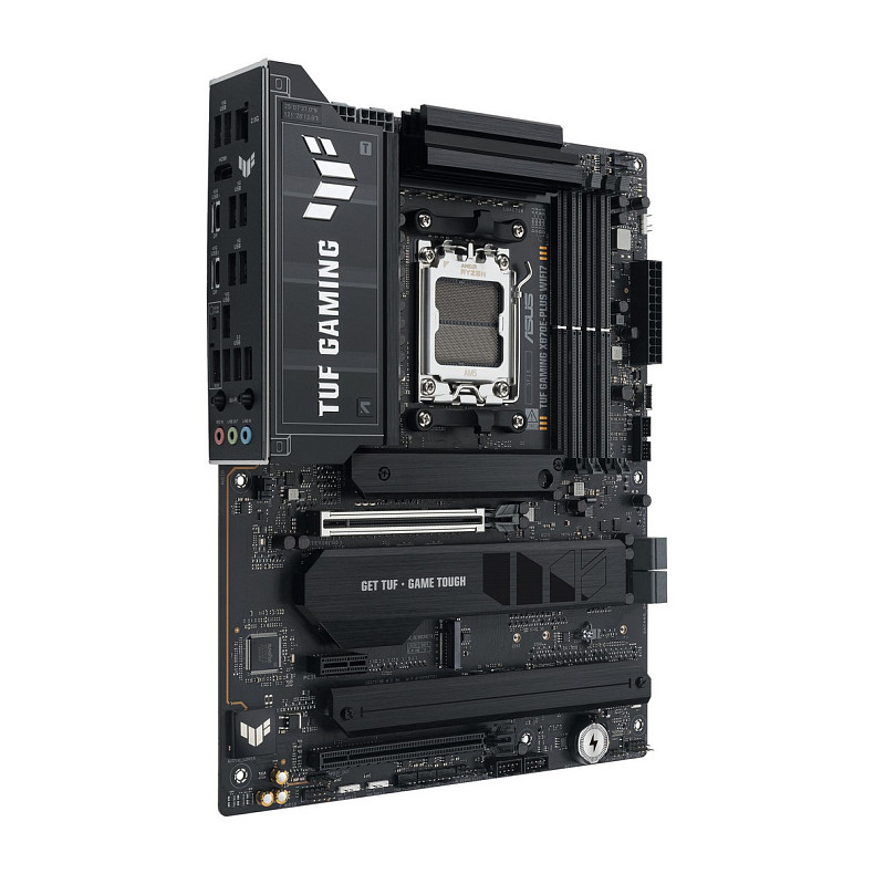 Материнcька плата ASUS TUF GAMING X870E-PLUS WIFI7 sAM5 X870E 4xDDR5 M.2 HDMI Wi-Fi BT ATX