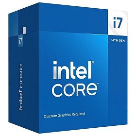 Центральный процессор Intel Core i7-14700F 20C/28T 2.1GHz 33Mb LGA1700 65W graphics Box