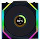 Вентилятор Lian Li Uni Fan SL Wireless LCD 120-3 Reverse Black (G99.12RSLLCD1W3B.00)