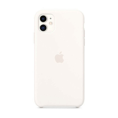 Чохол Apple Silicone Case for iPhone 11 White Original Assembly