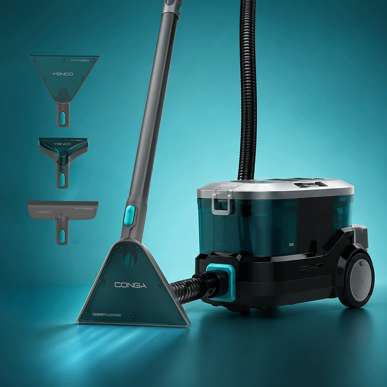 Моющий пылесос для ковров и тканей Cecotec Conga CarpetClean 10000 EasyHome