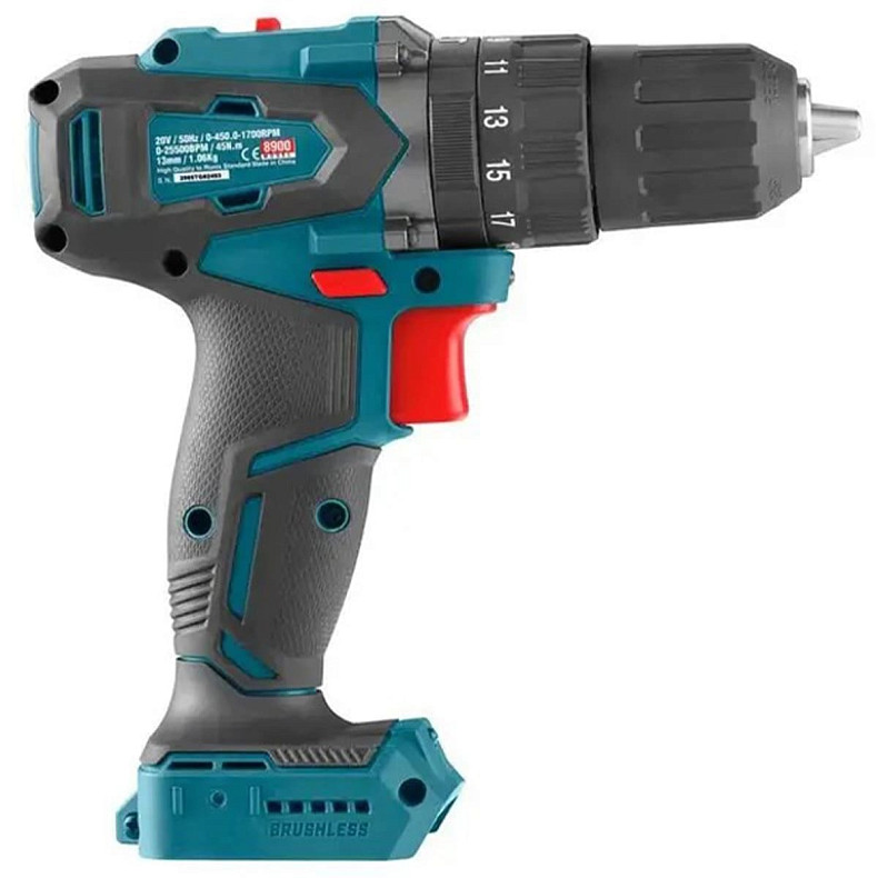 Дрель-шуруповерт Ronix ударная аккумуляторная 20В, без батареи (8900)