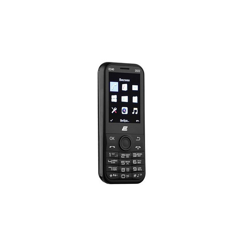 Мобильный телефон 2E E240 2022 Dual Sim Black (688130245159)