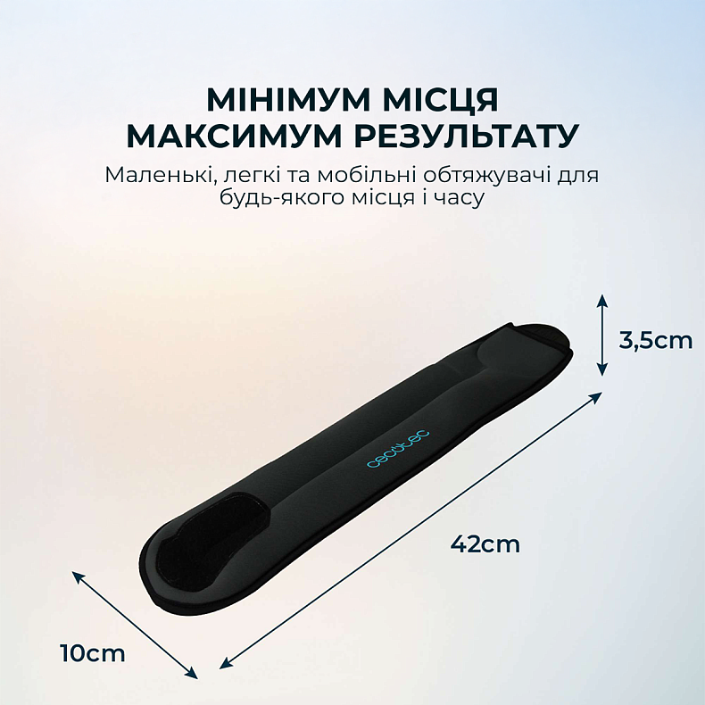 Утяжелители Cecotec Drumfit AnkleBell 2000 Neo (2шт по 2кг)