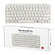 Клавіатура Keychron B1 Pro USB/WL/BT ivory white