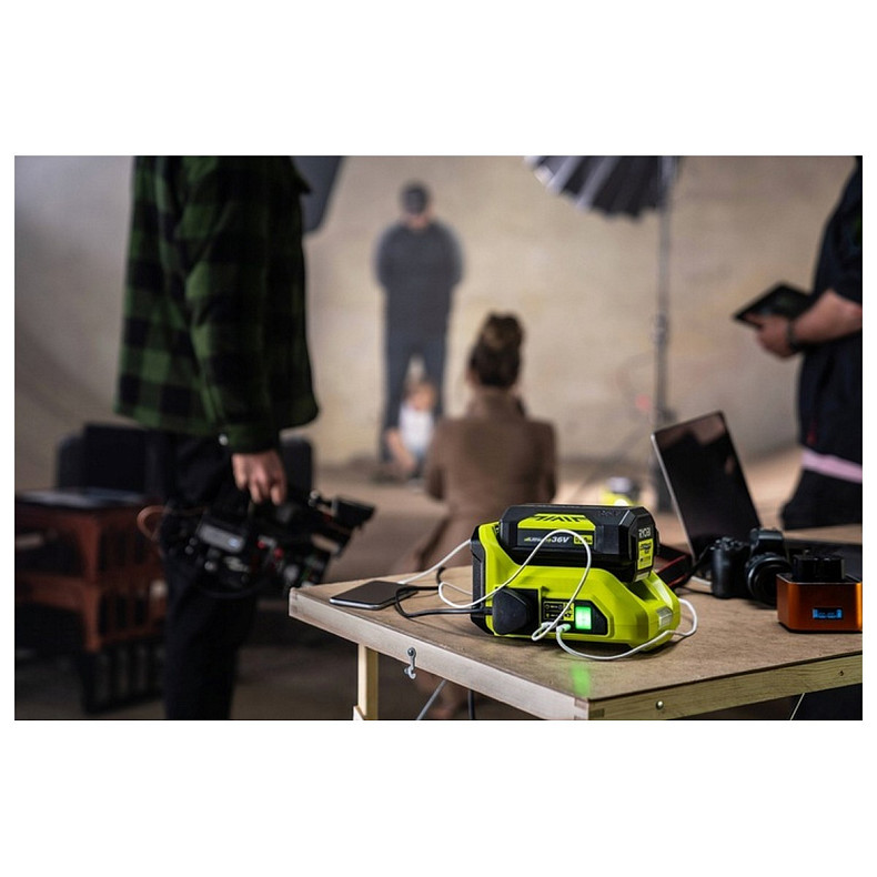 Інвертор напруги акумуляторний RYOBI RY36BI300A-0, без АКБ