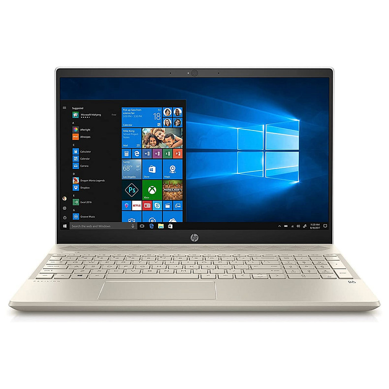 Ноутбук HP Pavilion 15-eh1053ua 15.6" FHD IPS AG, AMD R5 5500U, 12GB, F512GB, золотистий (422K9EA)