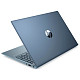 Ноутбук HP Pavilion 15-eh1058ru 15.6" FHD IPS AG, AMD R5-5500U, 16GB, F512GB, UMA, Win11, синий (827A0EA)