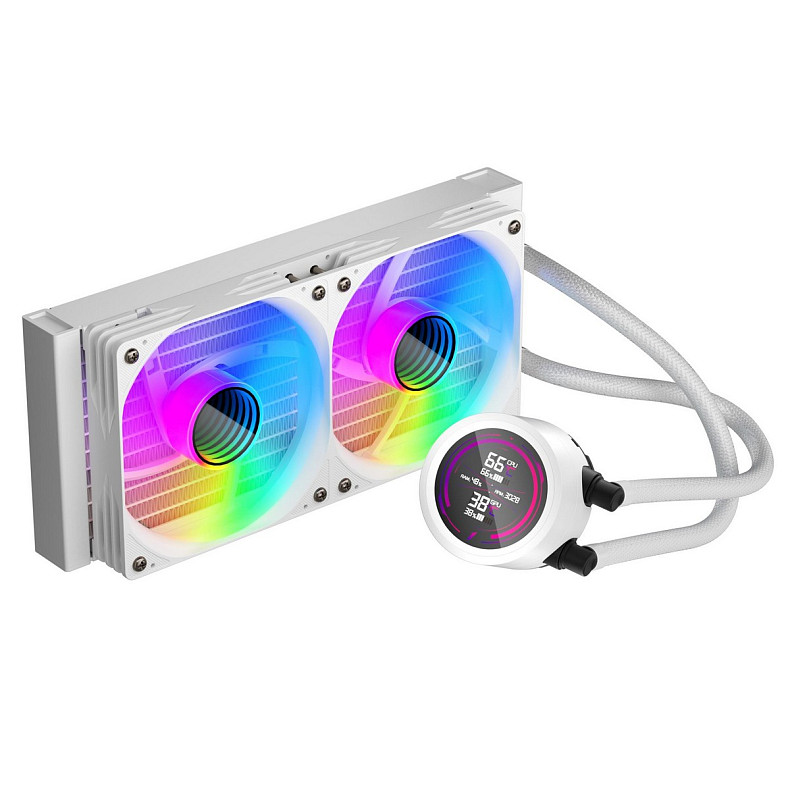 Система водяного охолодження 1stPlayer TS4-240 White