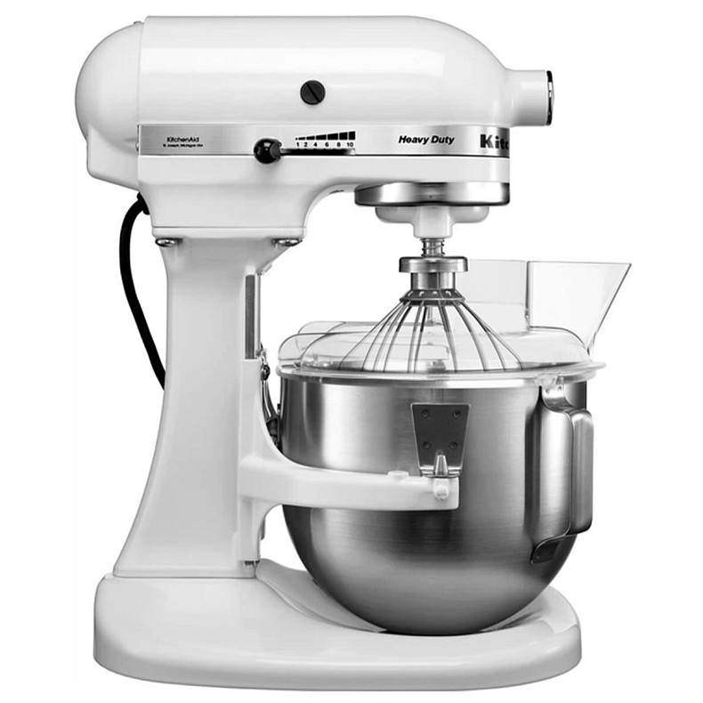 Кухонный комбайн KitchenAid Heavy Duty 4,8 л 5KPM5EWH с откидным блоком белый