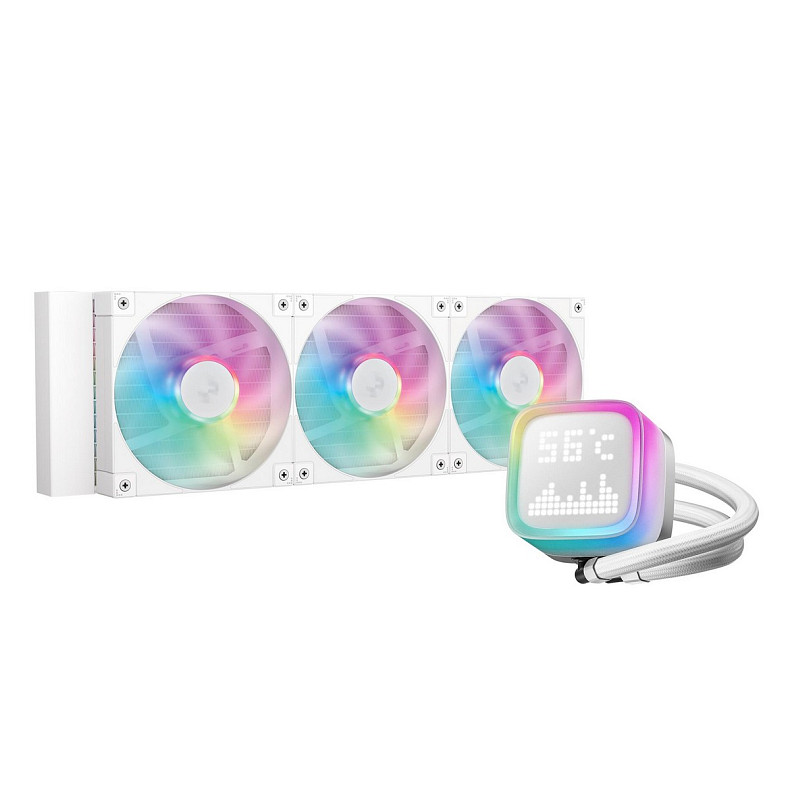 Система водяного охлаждения DeepCool LP360 ARGB White (R-LP360-WHMSMC-G-1)