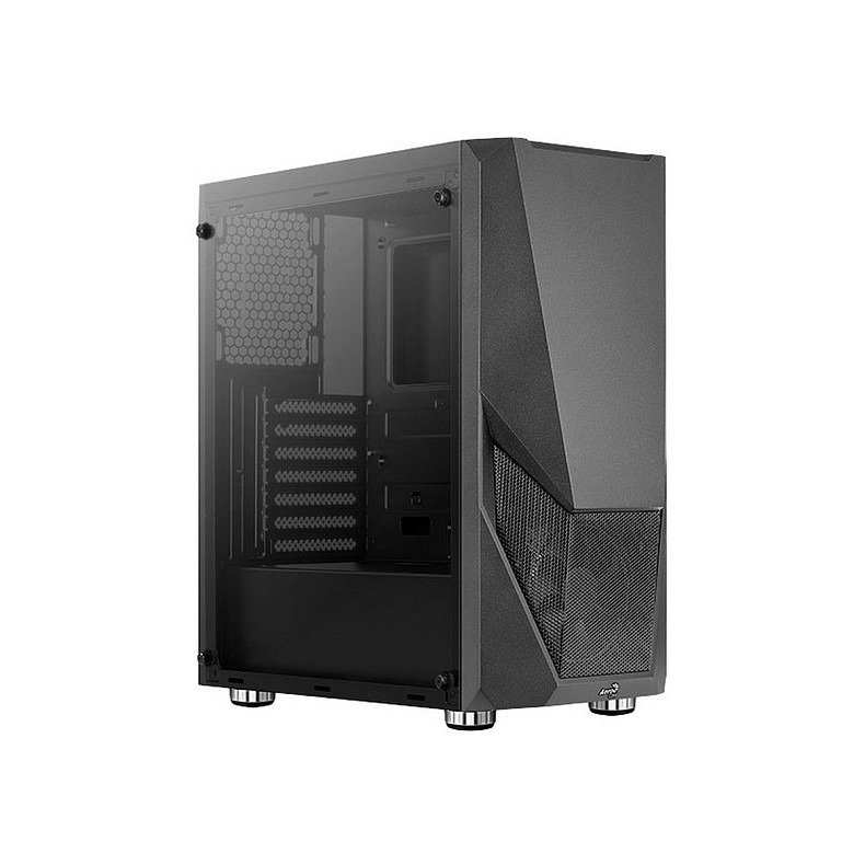 Корпус AeroCool Zauron Saturn FRGB-G-BK-v2 Black без БЖ (ACCM-PV23023.11)