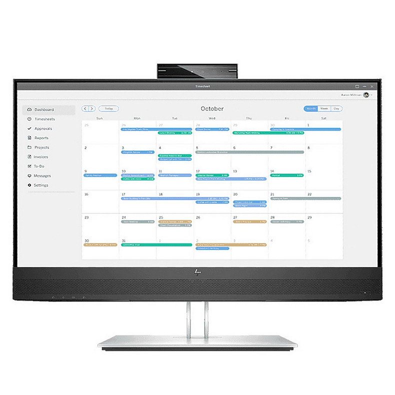 Монітор HP 23.8" E24mv G4, IPS, VGA, HDMI, DP, USB, Cam, HAS, Pivot, колонки