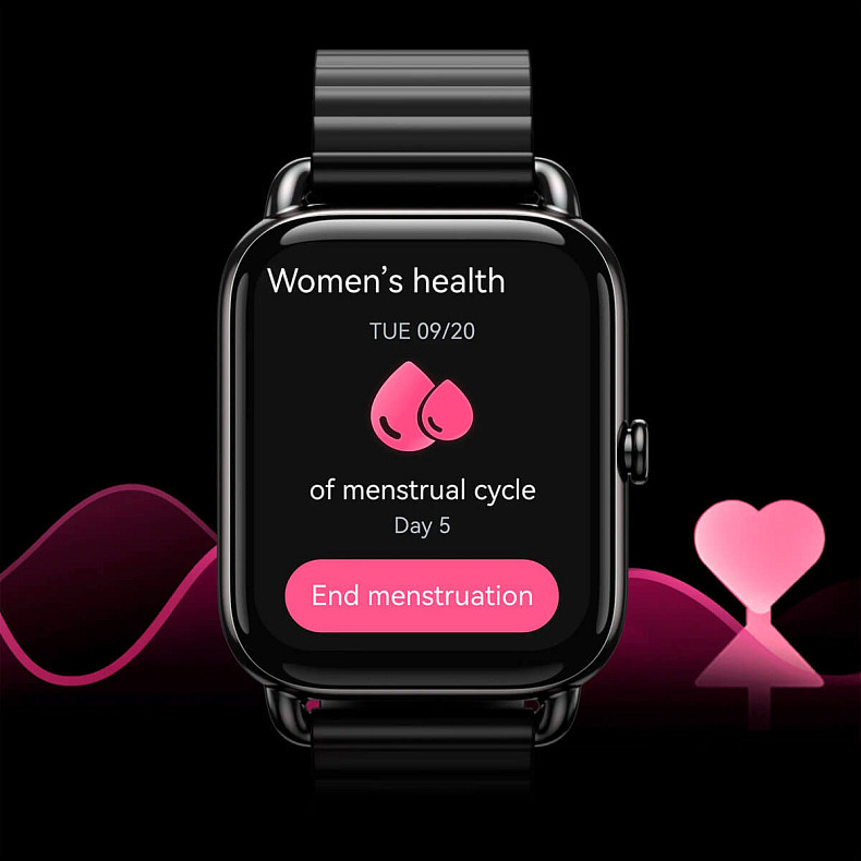 Смарт-часы Xiaomi Haylou RS4 PLUS LS11 Magnetic Strap Black