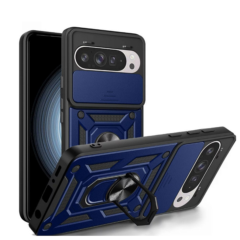 Чохол-накладка BeCover Military для Google Pixel 9 Pro Blue (712187)