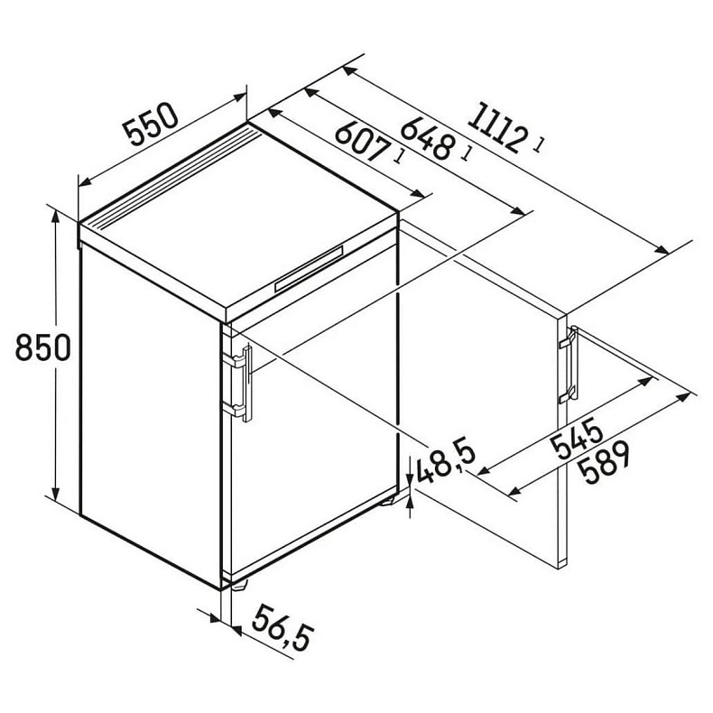 Морозильна камера Liebherr FE1404