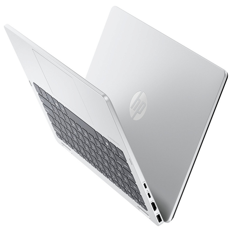 Ноутбук HP OmniBook 5 Flip x360 14" WUXGA IPS Touch, Intel 5-120U, 16GB, F1TB, UMA, DOS, сріблястий