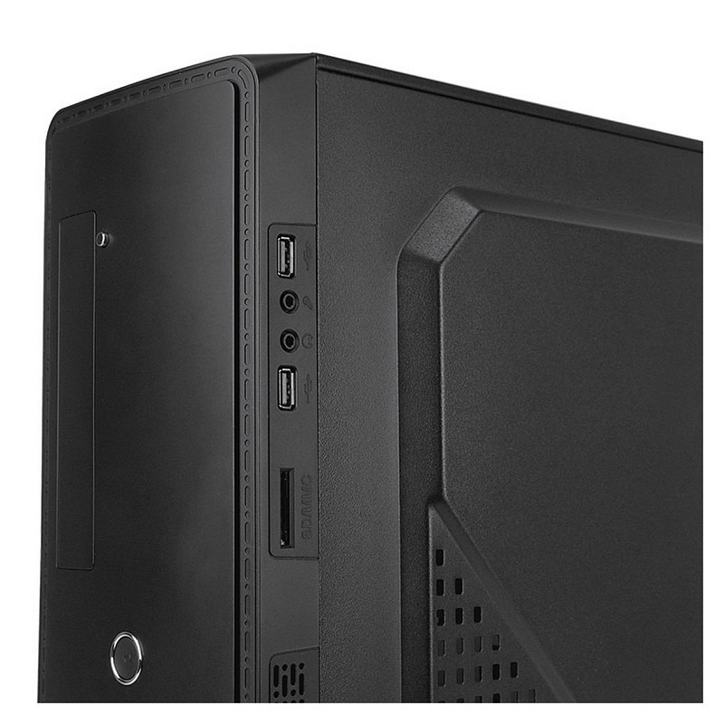 Корпус Chieftec UNI UC-03B-OP, без БЖ, ATX, Black