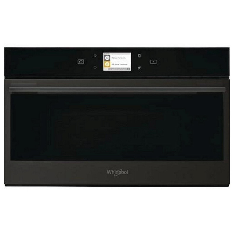 Микроволновая печь Whirlpool встроенная, 31л, электронное упр., 1000Вт, гриль, дисплей, конвекция, черный